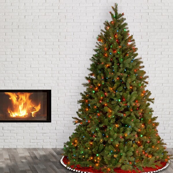 National Tree Company 6.5 ft. Downswept Douglas Fir Tree with Multicolored Lights