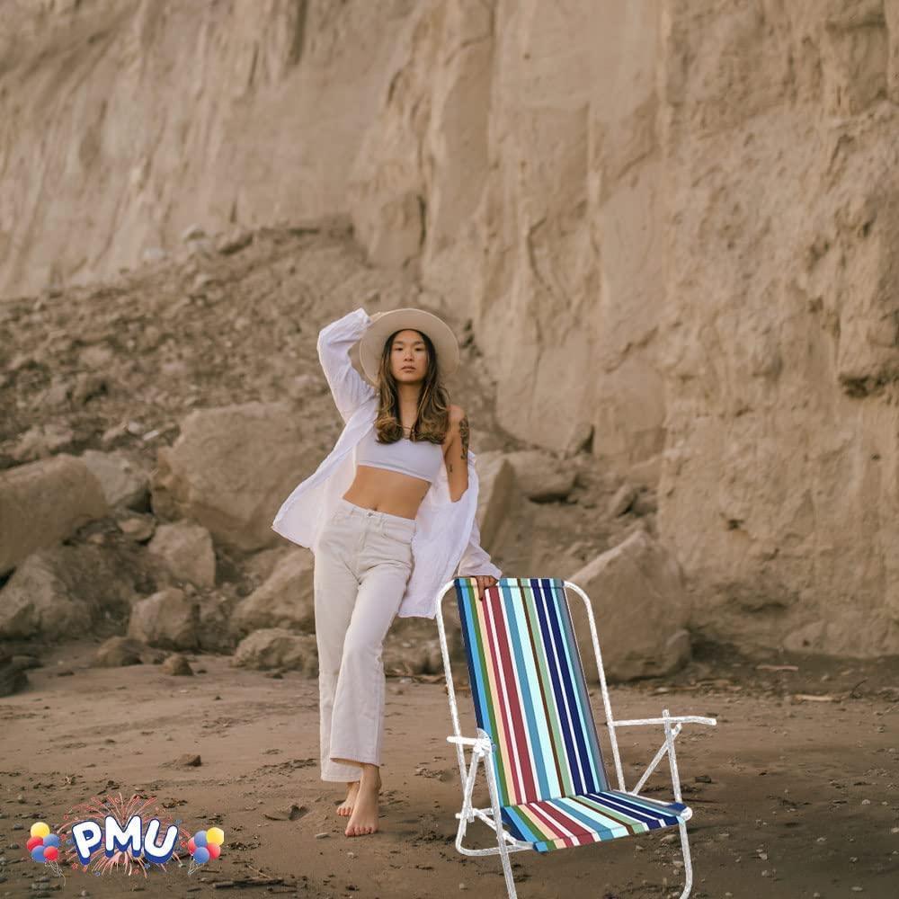 PMU 2 Position Brazil Sand Chair (Multicolored) Pkg/1