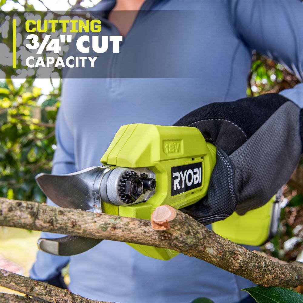 RYOBI ONE+ 18V Cordless Pruner (Tool Only) P2504BTL