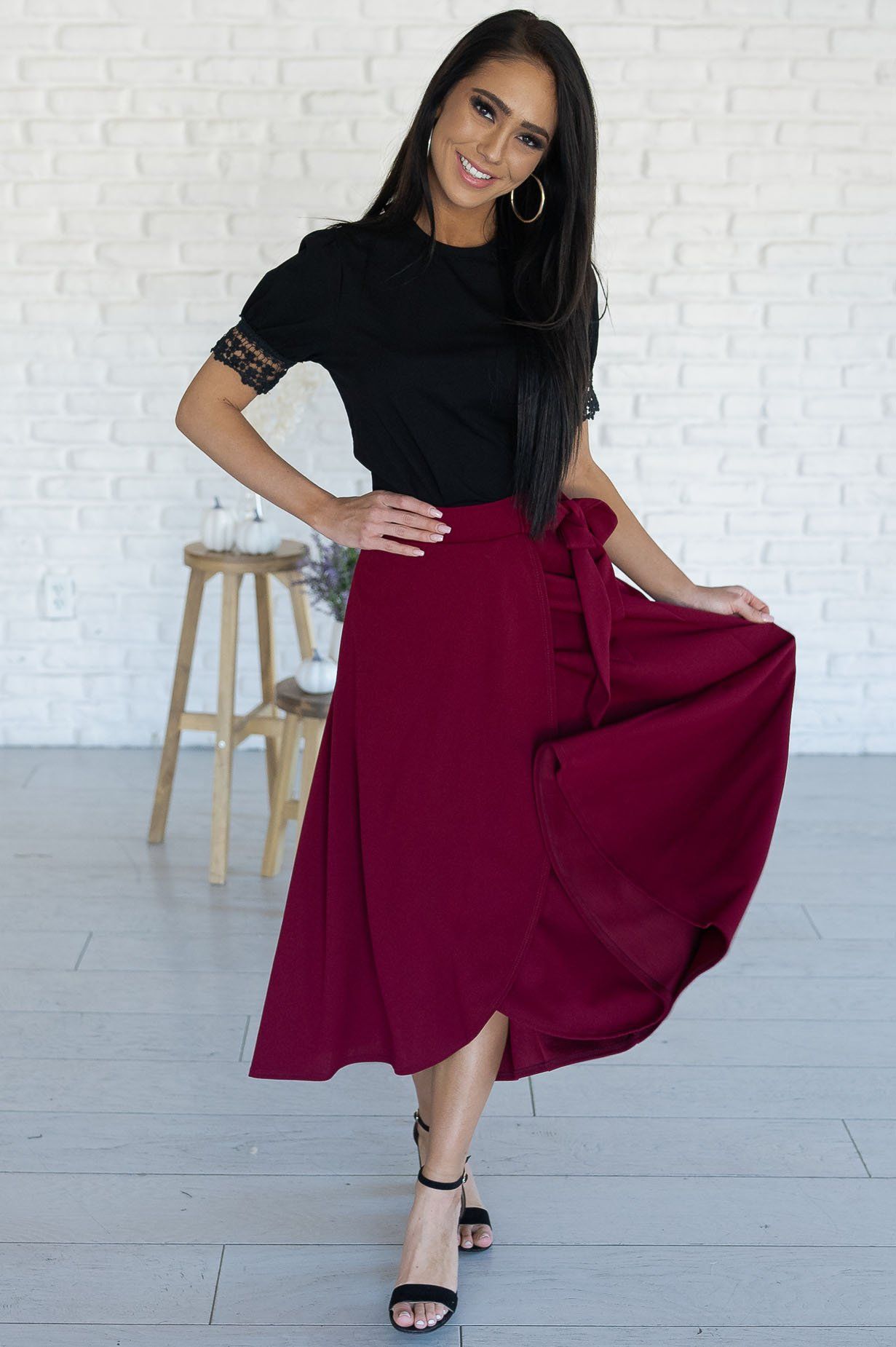 Stand By Our Love Modest Circle Skirt