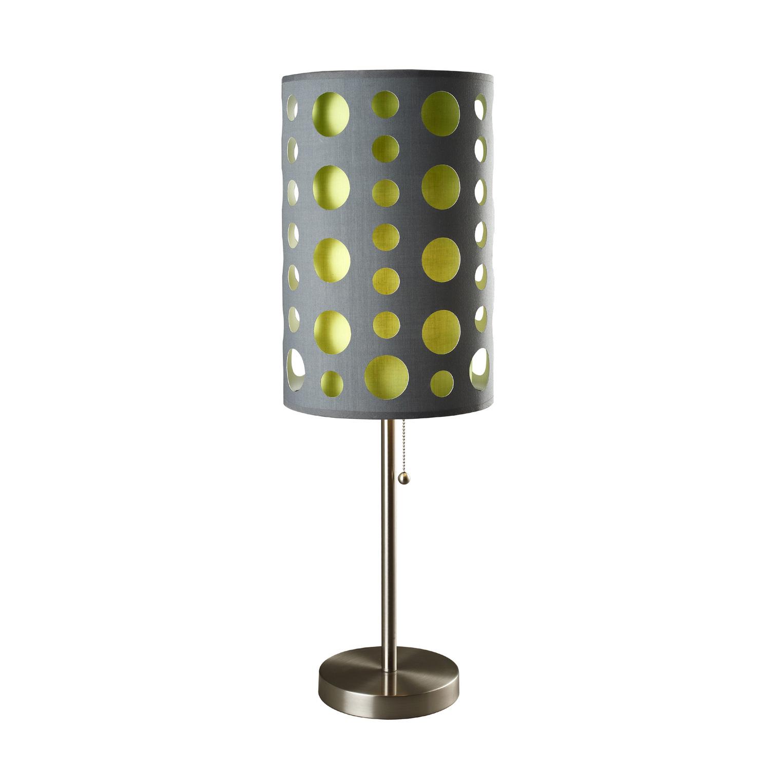 Ore Furniture 9300T-GY-GN 33 in. Modern Retro Grey-green Table Lamp