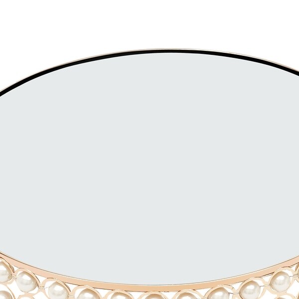 3-Piece Set Gold Cake Stands Round Dessert Display Plates