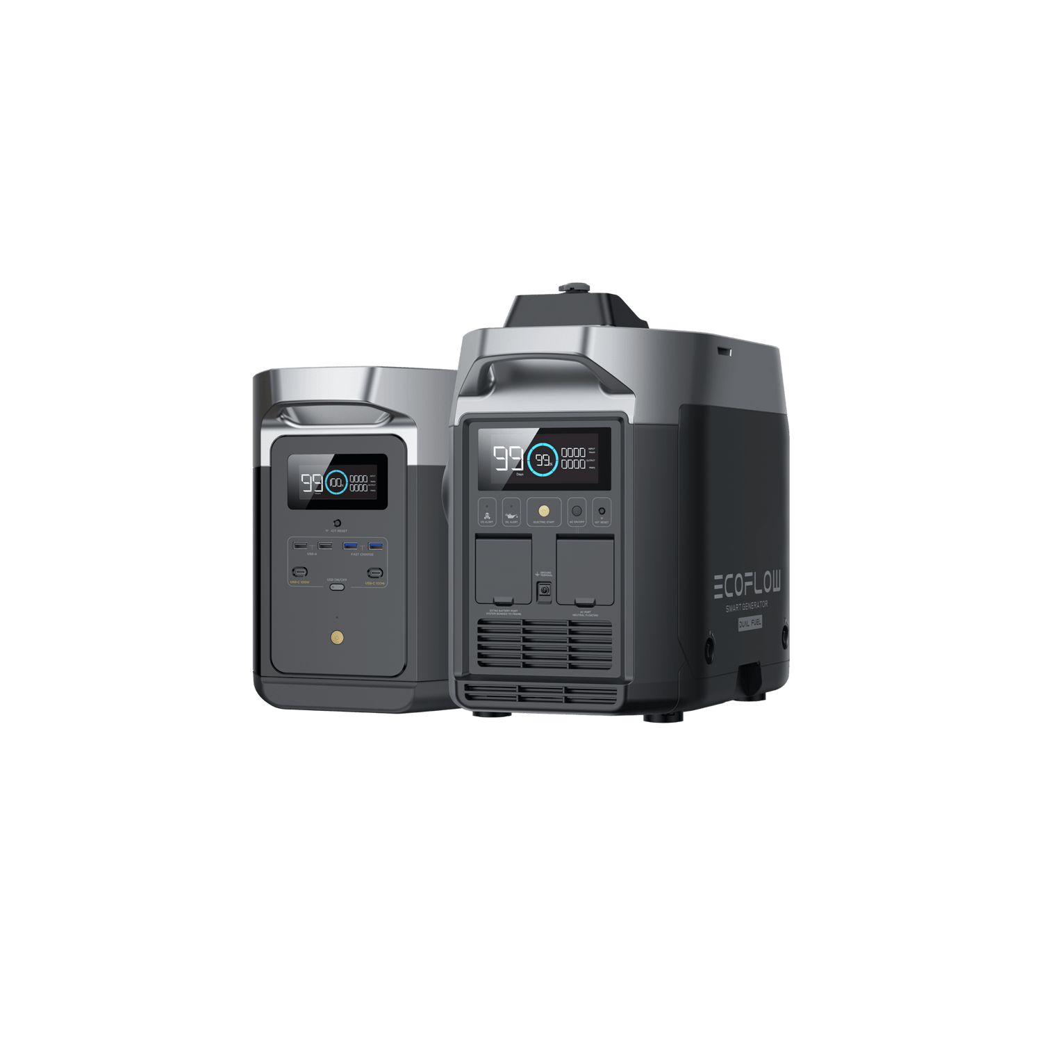 EcoFlow DELTA Max 2000 + EcoFlow Smart Generator (Dual Fuel)