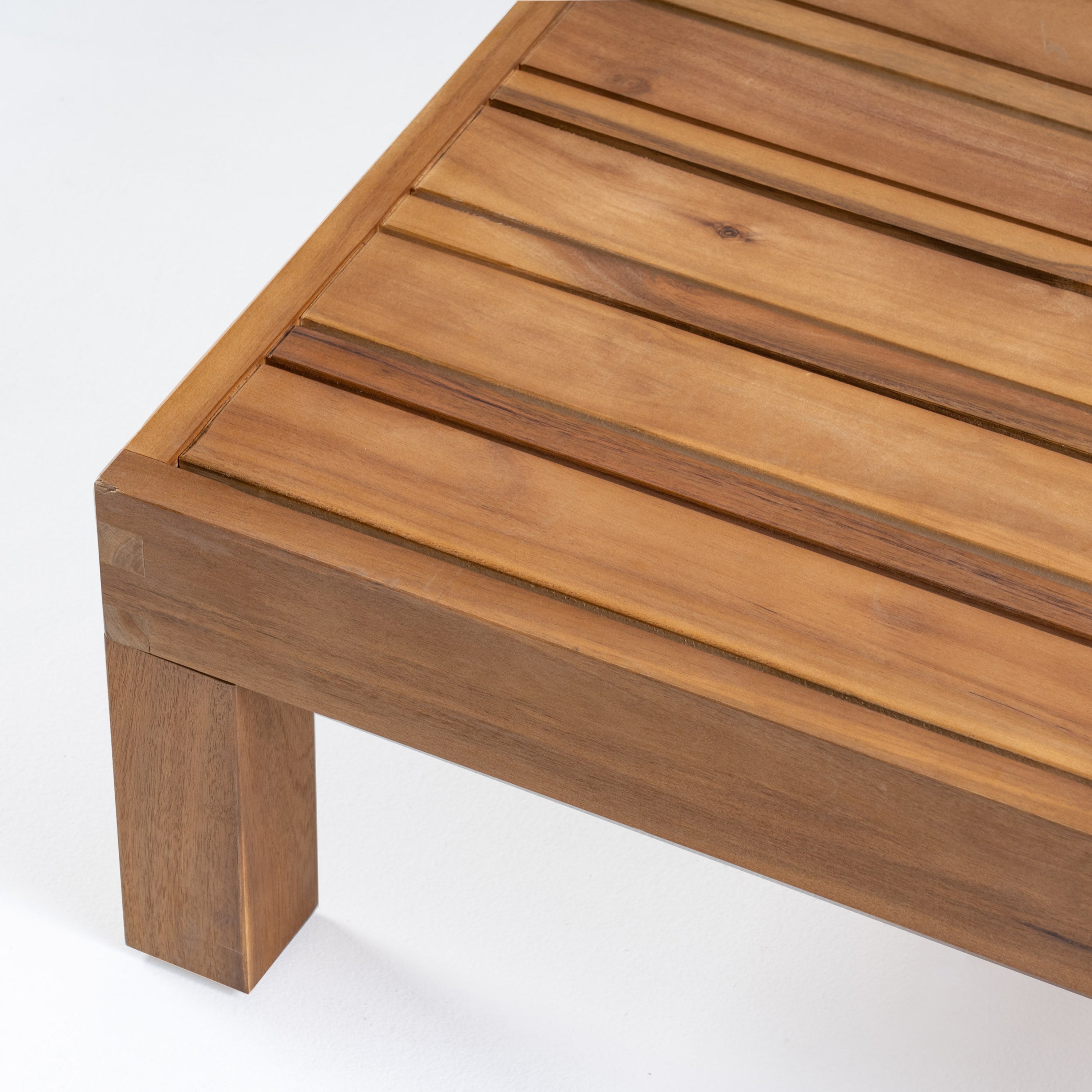 Cascada Outdoor Acacia Wood Coffee Table