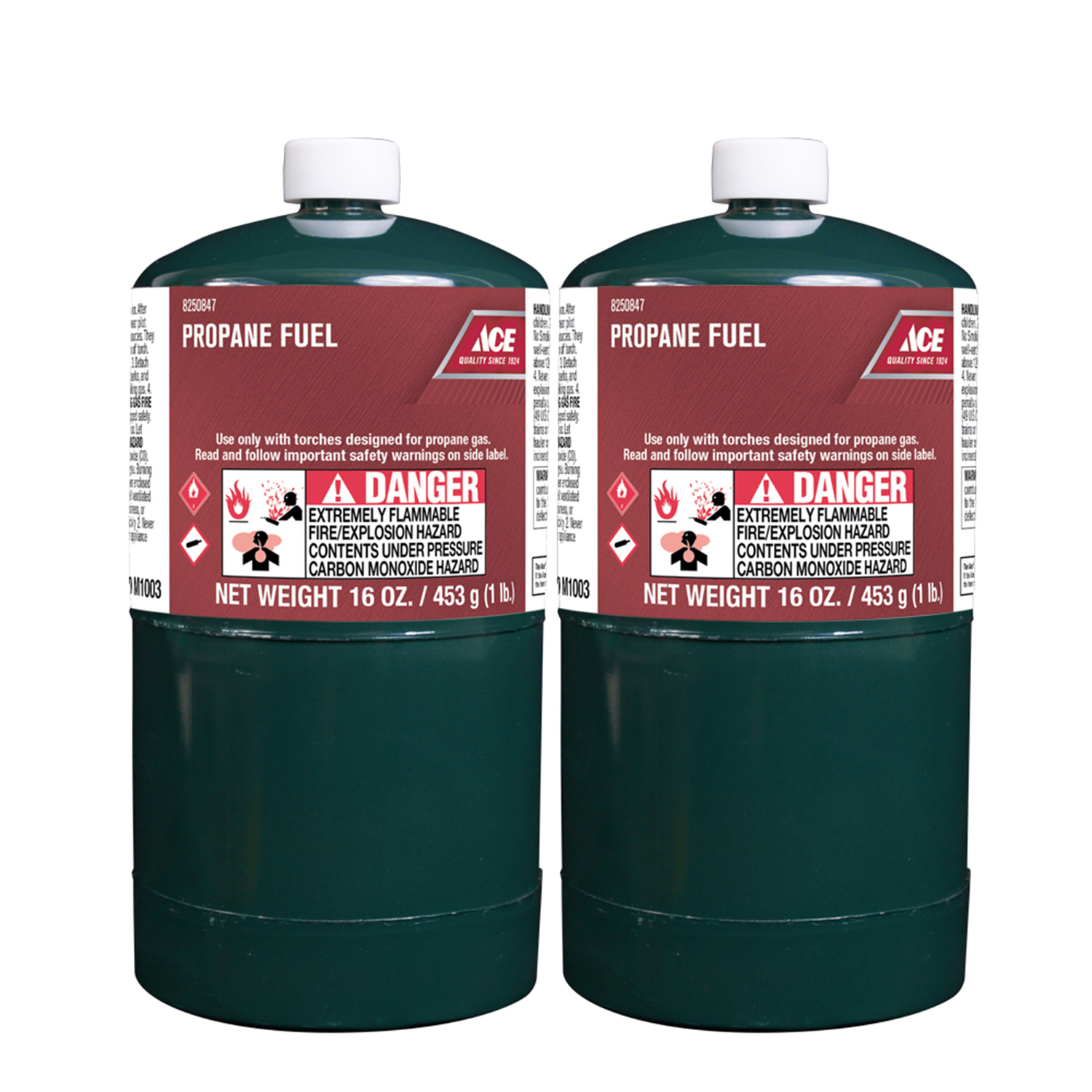 Ace 16 oz Steel Propane Fuel Cylinder