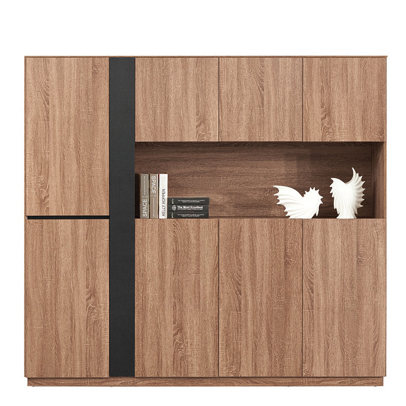 ADRIANO Display Unit  218cm - Light Brown