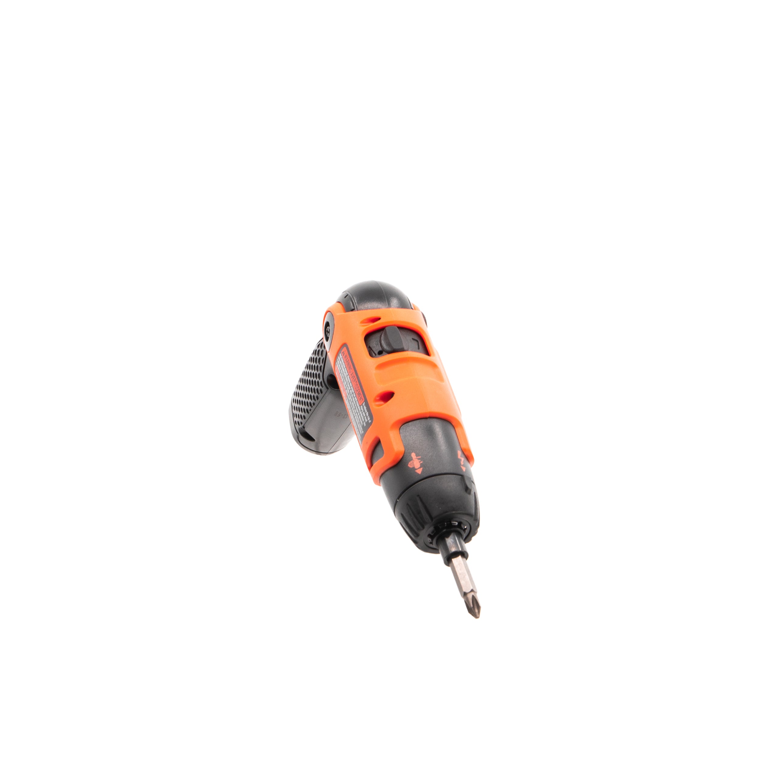 Cordless Screwdriver with Pivoting Handle, USB Charger and 2 Hex Shank Bits