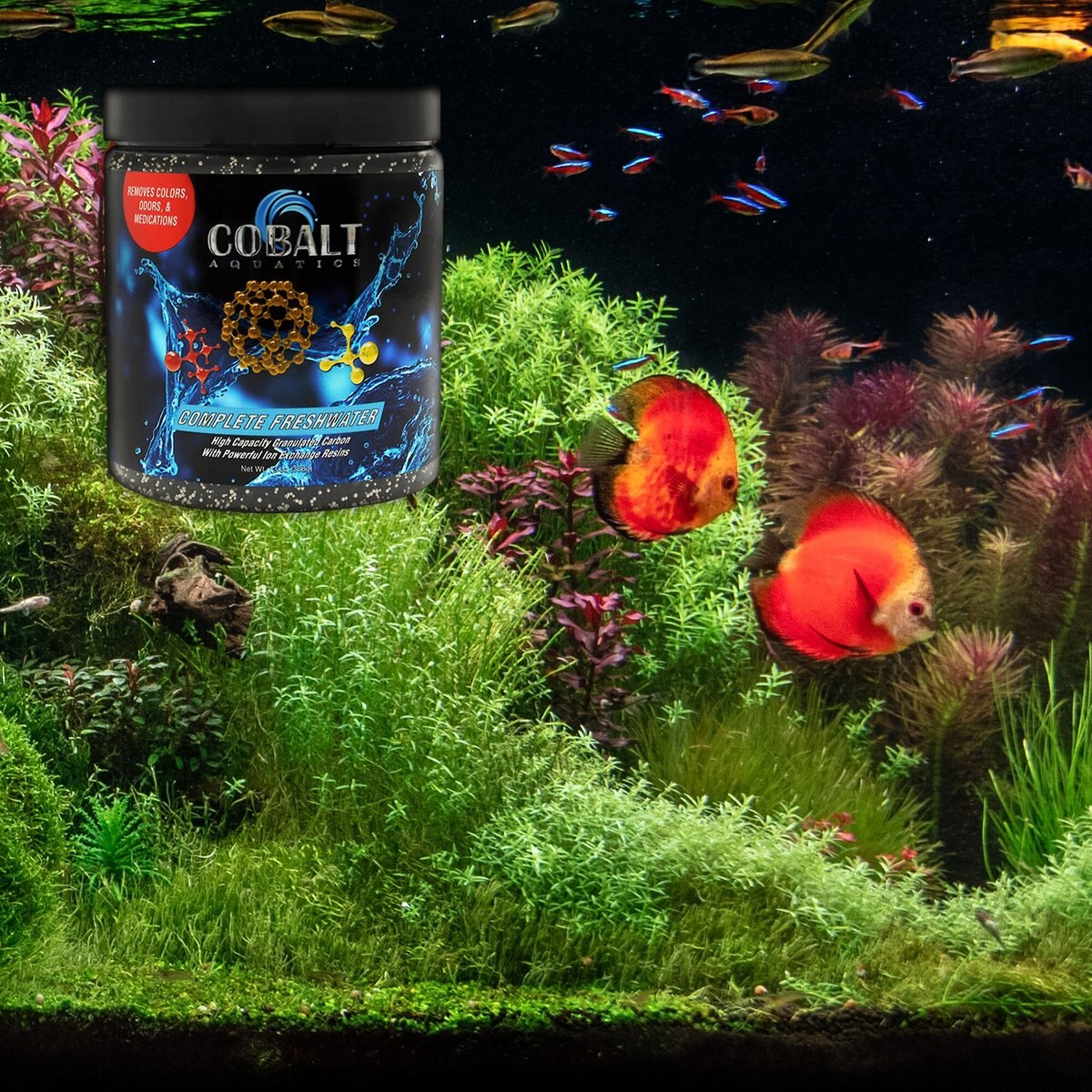 Cobalt Aquatics Complete Freshwater Aquarium Granulated Carbon