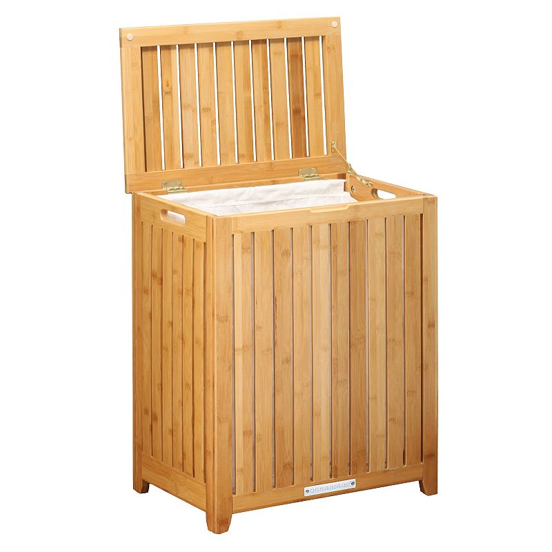 Oceanstar Spa-Style Bamboo Laundry Hamper BRH1248