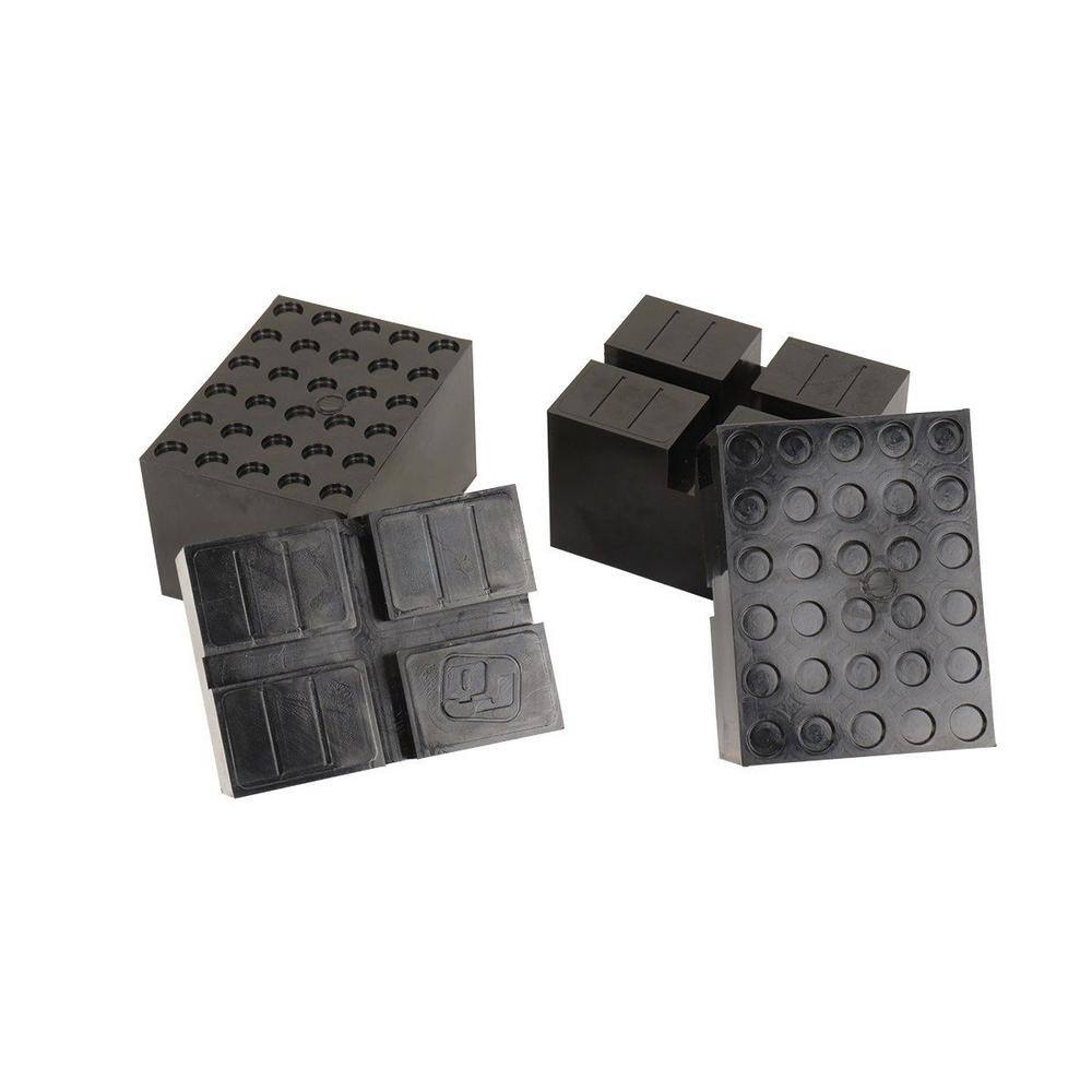 QUICKJACK 3 in. x 3 in. x 2.5 in. Urethane Pinch-Weld Block (Set of 4) 5300013