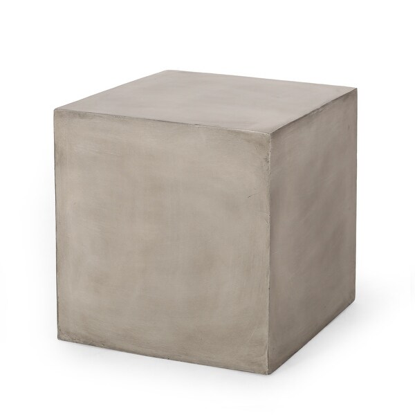 Lightweight Concrete Outdoor Side Table 22.00