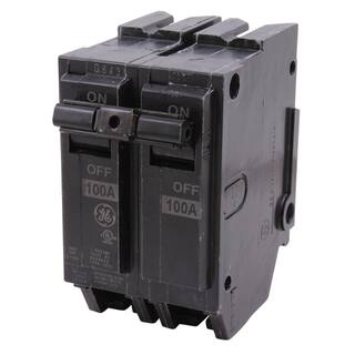 GE Q-Line 100 Amp 2 in. Double-Pole Circuit Breaker THQL21100P