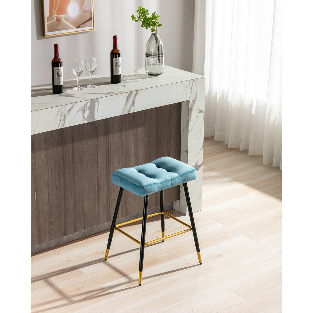 Bar Stools Footrest Counter Height Dining Chairs