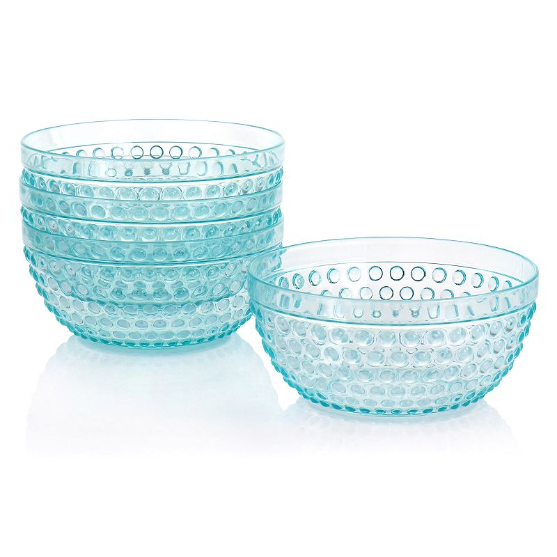 Gibson Home Plastic Bowl Set with Serving Bowl