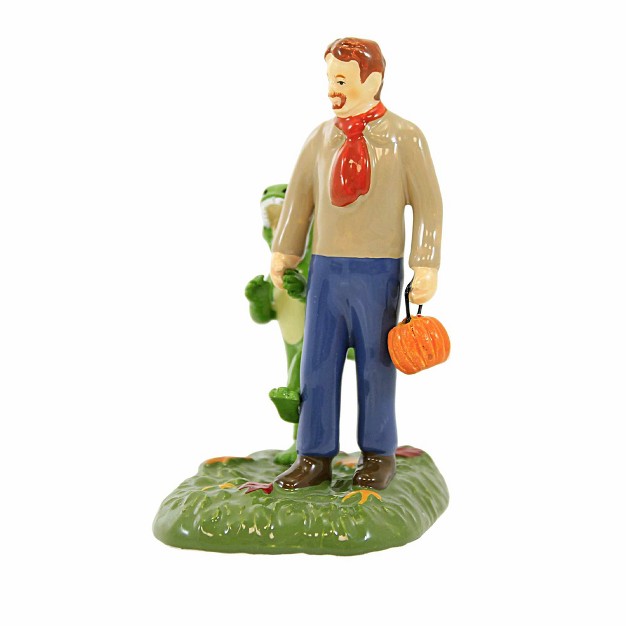 Department 56 Villages Rex Need More Candy One Figurine 3 75 Inches Halloween Trick Or Treating 6012288 Ceramic Multicolored