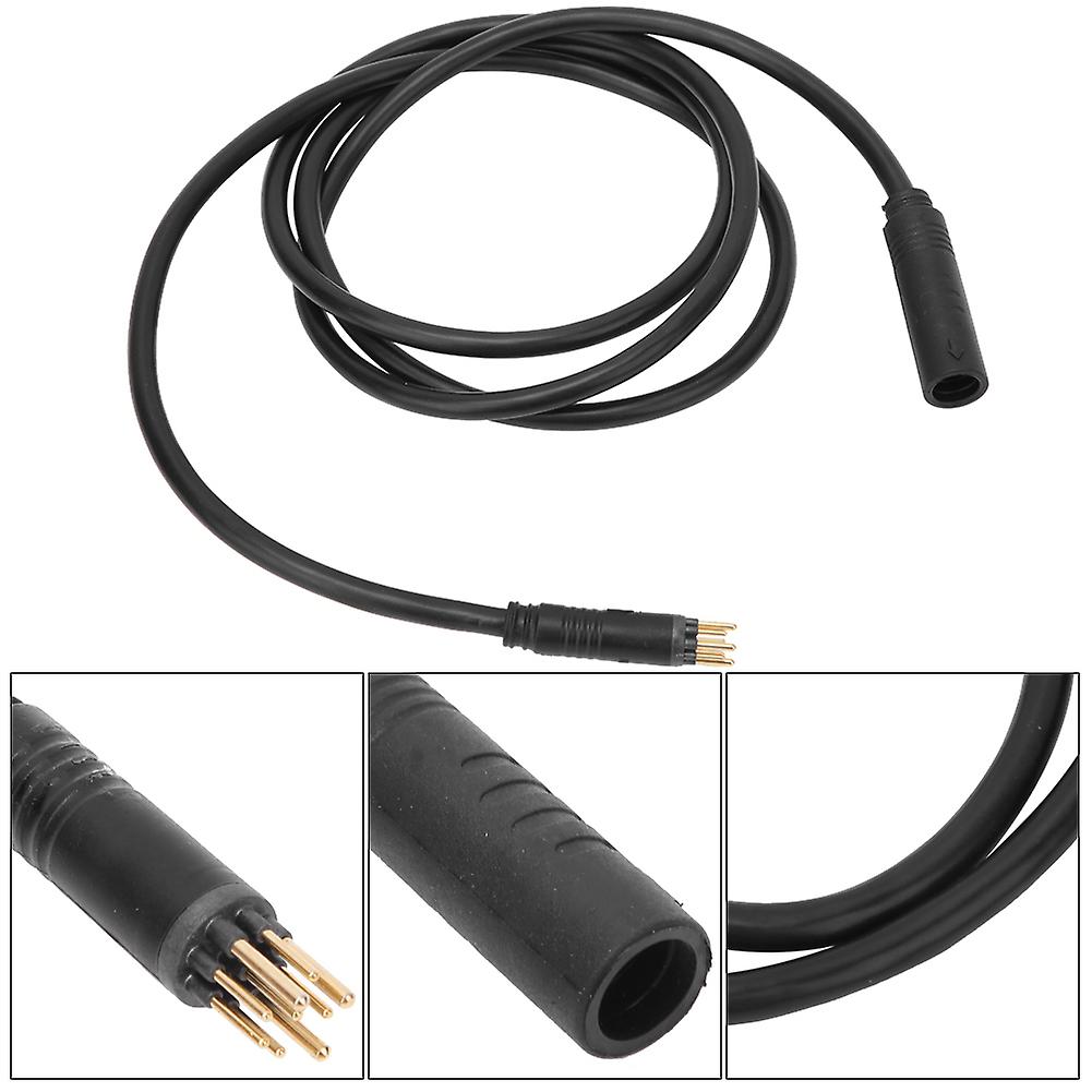 9 Pin Wheel Motor Extension Cable For Electric Bike Female To Male Wire E Bike Accessory(1.5*1300mm )