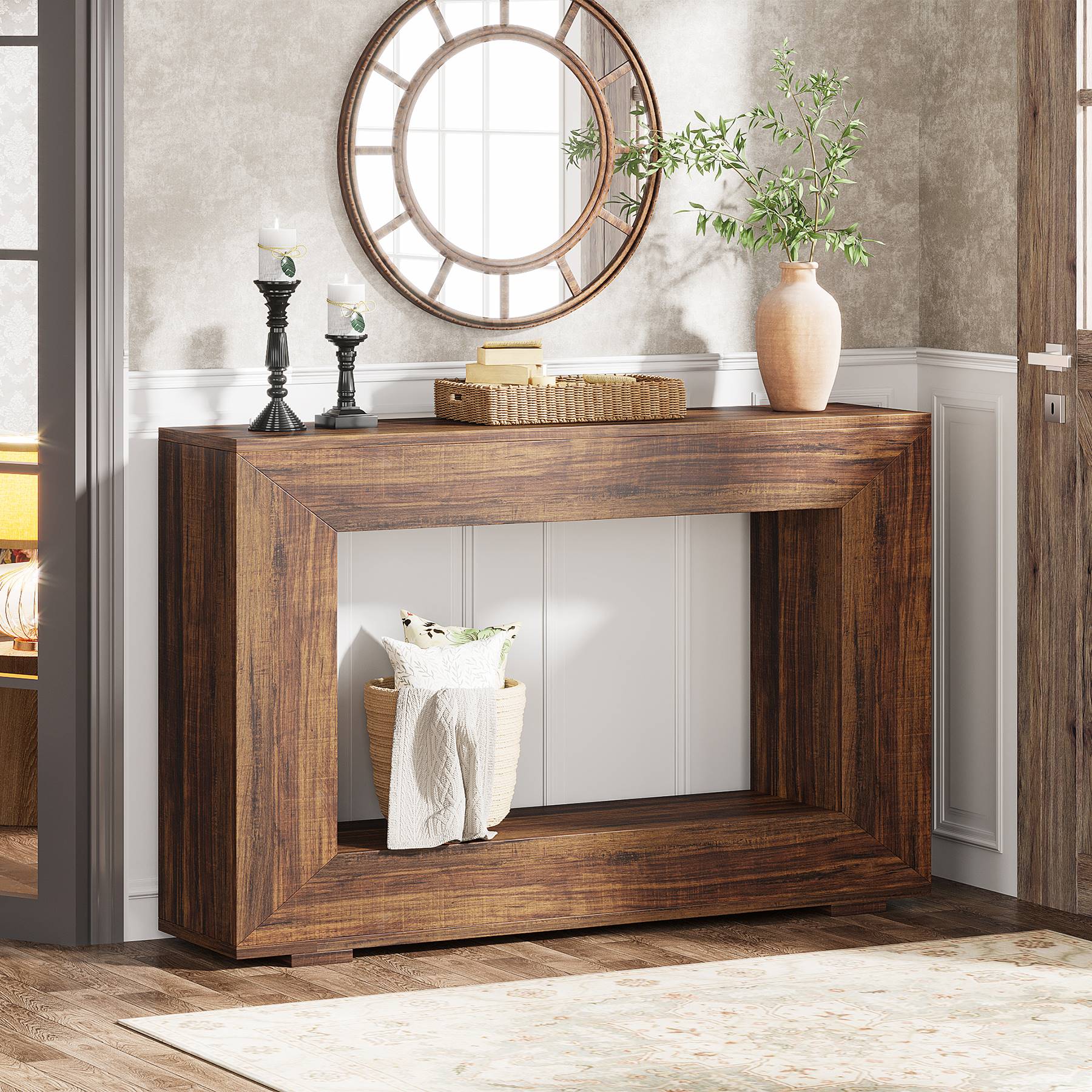 Farmhouse Console Table, 47