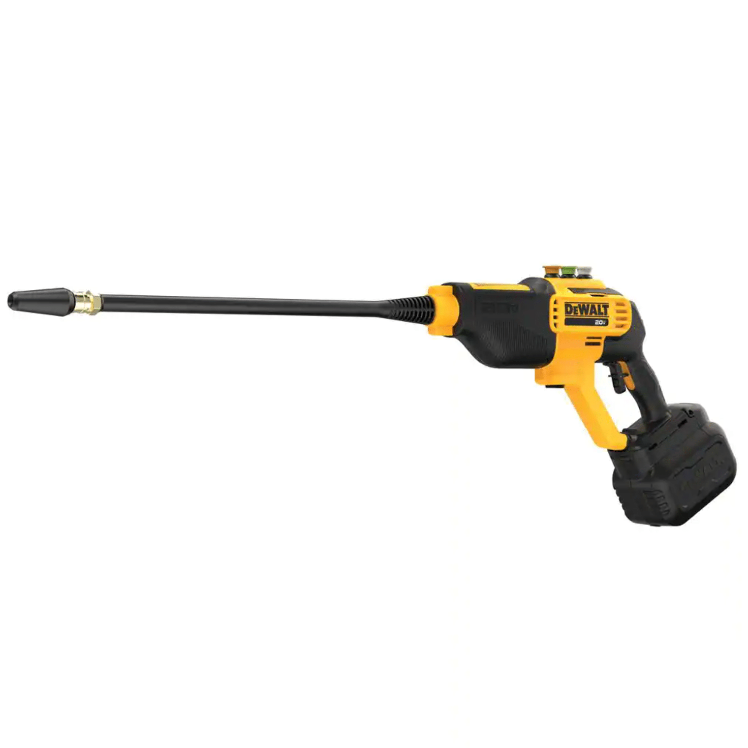 Dewalt 20V 550PSI， 1.0 GPM Cold Water Cordless Electric Power Cleaner with 4 Nozzles， Tool-Only (DCPW550B)