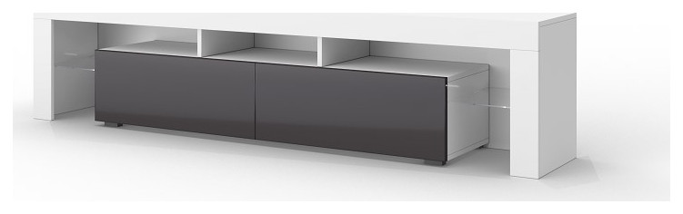 REVA 190 TV Stand   Contemporary   Entertainment Centers And Tv Stands   by MAXIMAHOUSE  Houzz