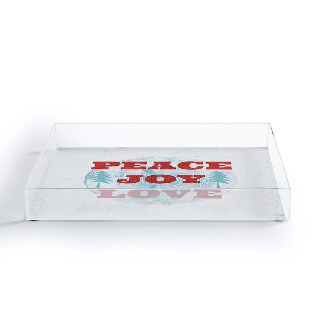 X 6 quot Acrylic Tray Deny Designs