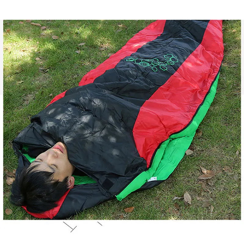 1500g cotton filling outdoor camping summer sleeping bag outdoor sleeping bag canvas cotton mummy bag sleep