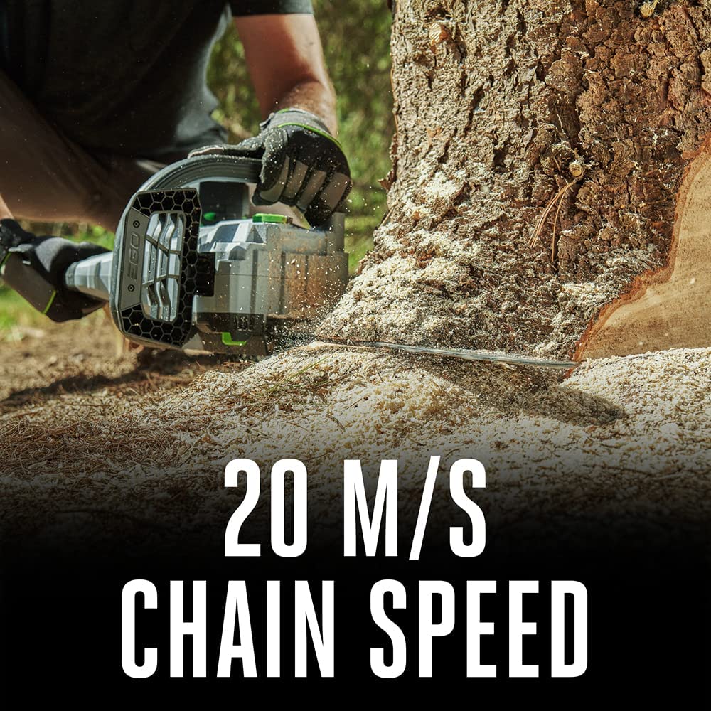 EGO CS1613 POWER+ 56-volt 16-in Brushless Cordless Electric Chainsaw 4 Ah (Battery and Charger Included)