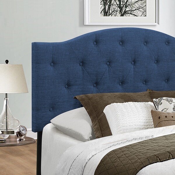 Contemporary Upholstered Panel Headboard - - 36288422