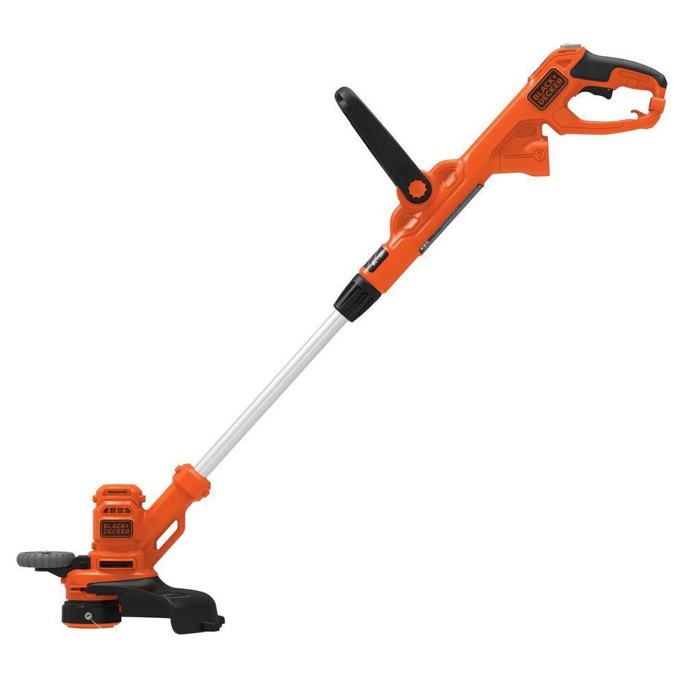 BLACK+DECKER 14 in. 6.5 Amp Corded Electric Single Line 2-In-1 String Trimmer  Lawn Edger with Push Button Line Feed BESTE620