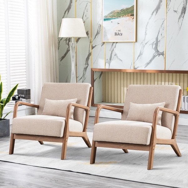 Aston Modern Solid wood Accent Chair