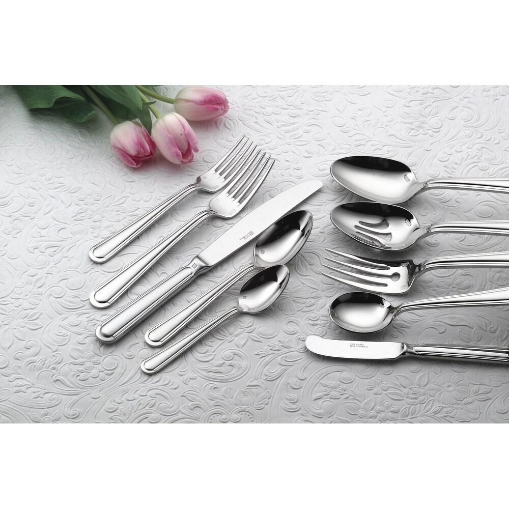 Sant' Andrea 18/10 Stainless Steel Verdi Coffee Spoons (Set of 12) by Oneida