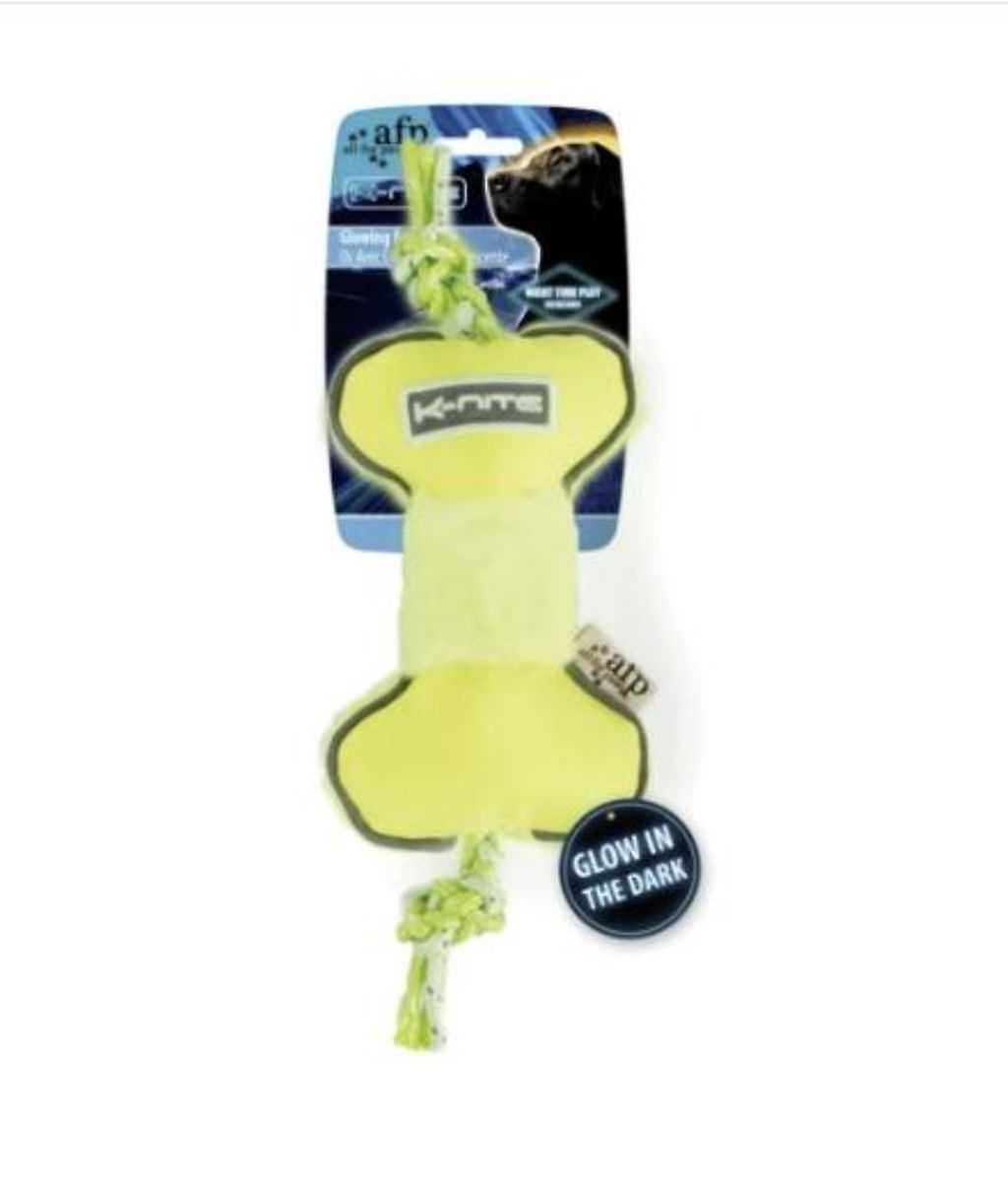 Dog Toy With Fluorescent Edging