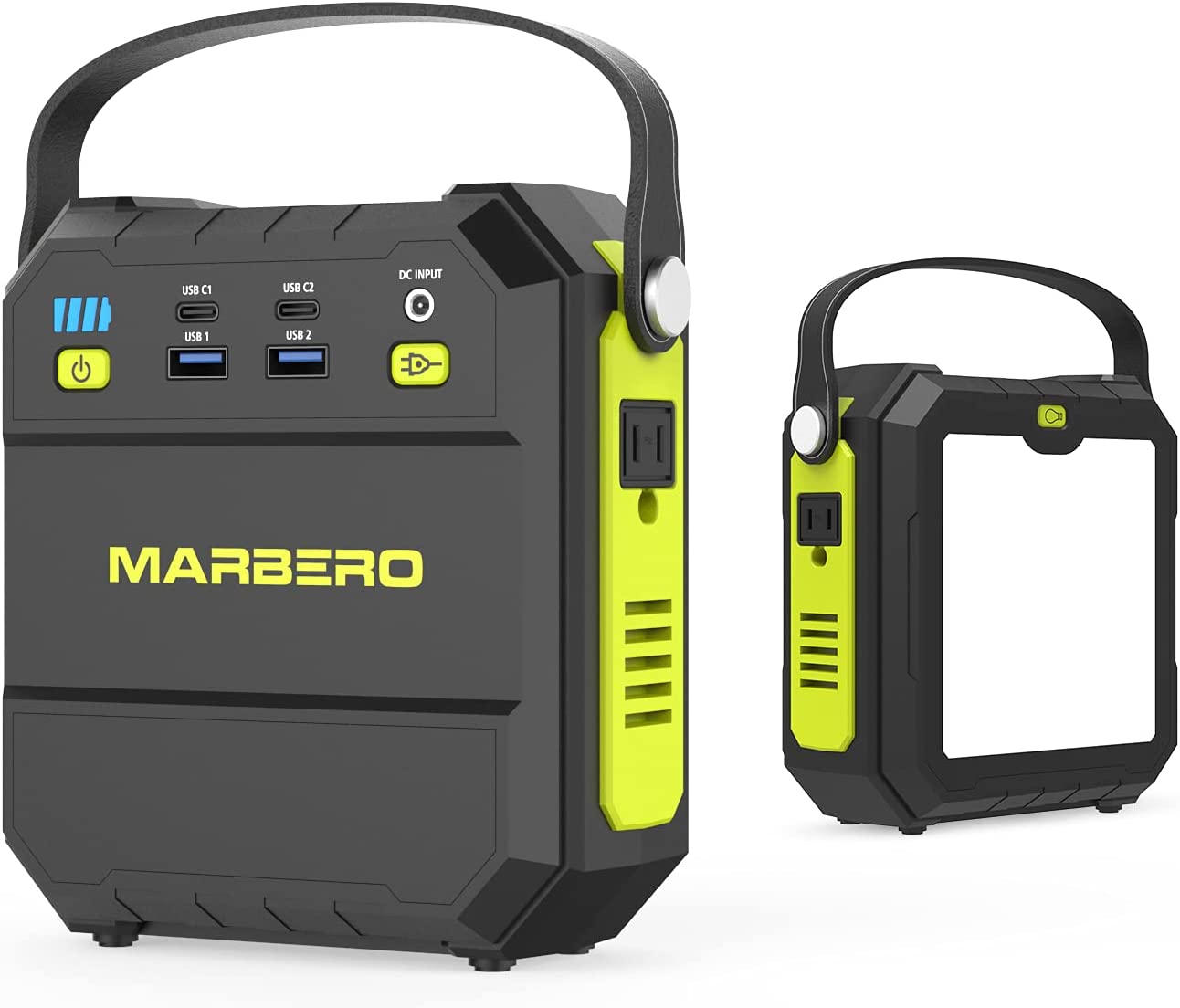 MARBERO Portable Power Station， 83Wh Solar Generator 22500mAh (Green)