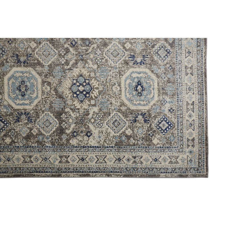 Weave and Wander Bellini Gray Traditional Area Rug