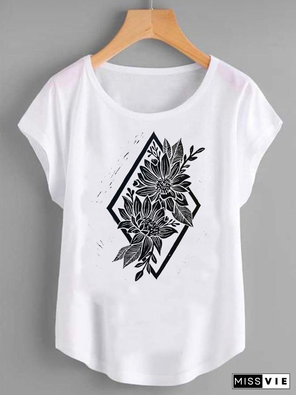 90S Love Heart Trend Graphic T Top Women Print Summer T-Shirts Clothing Fashion Shirt Female Short Sleeve Cartoon Tee T-Shirt