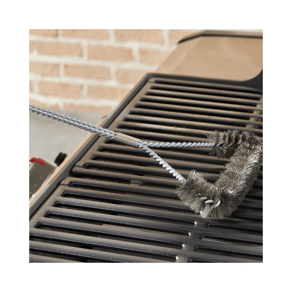 Weber 18 Three-Sided Bristle Grill Brush