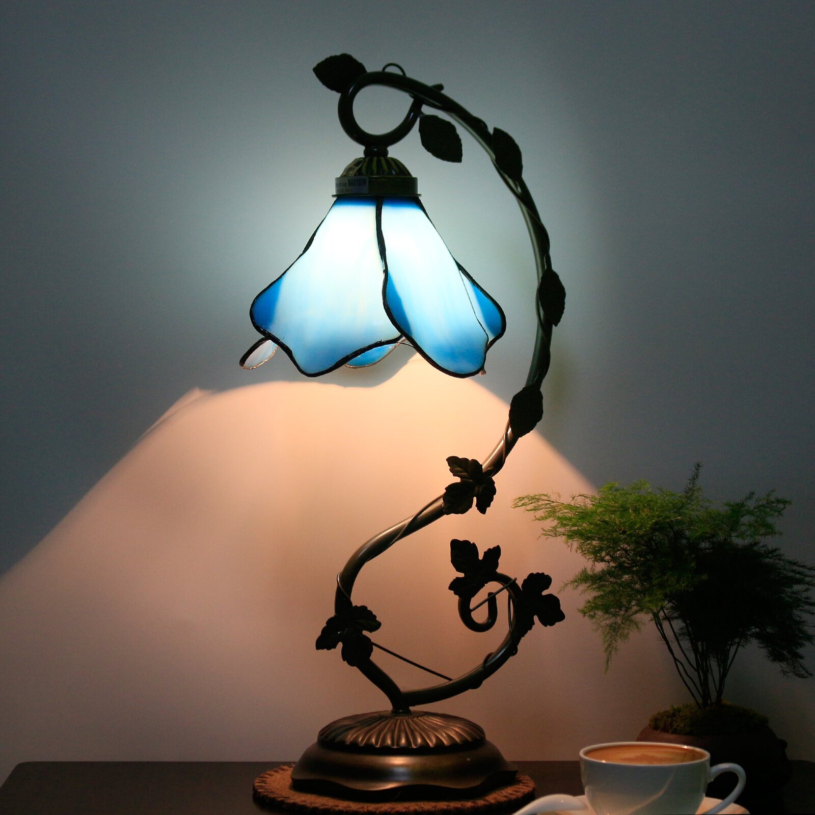 Alfonsa 21'' Antique  Lamp