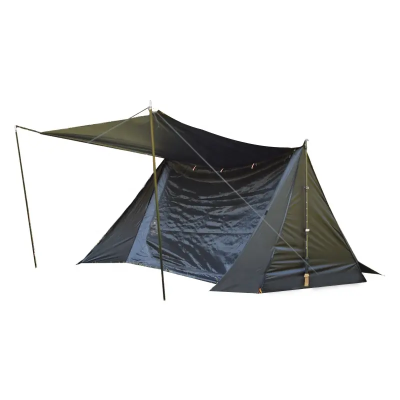 Wholesale Customized Survival 1 2 Person Emergency  For Outdoor Camping 210T  Ultralight fabric shelter tent