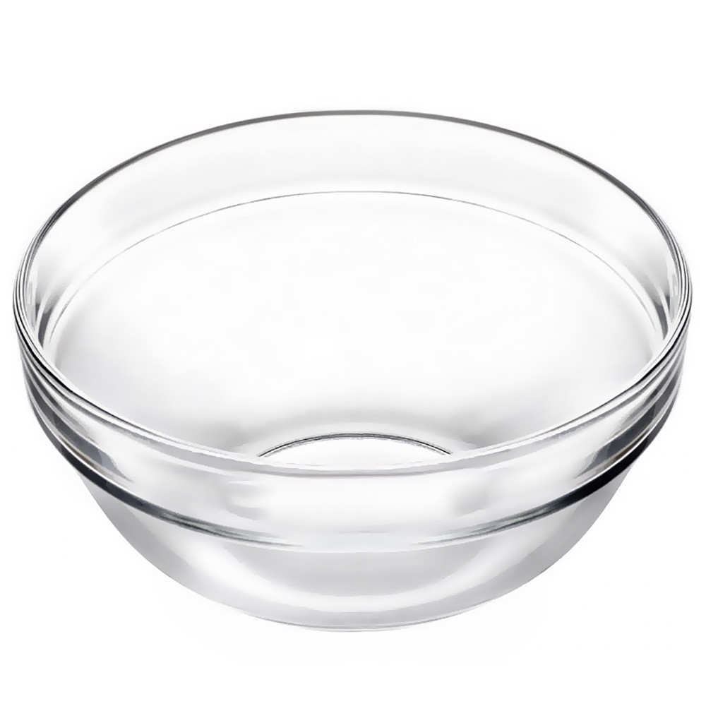 Dinnerware Serving Bowl Empilable Glass Salad Bowl Kitchen Bowl (17 cm)