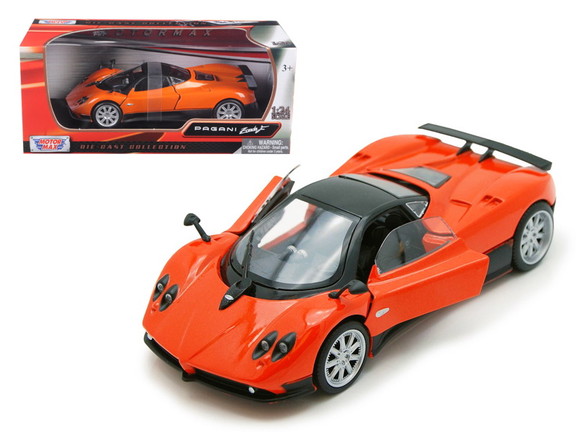 Motormax Pagani Zonda F Black 1/24 Diecast Car Mod...