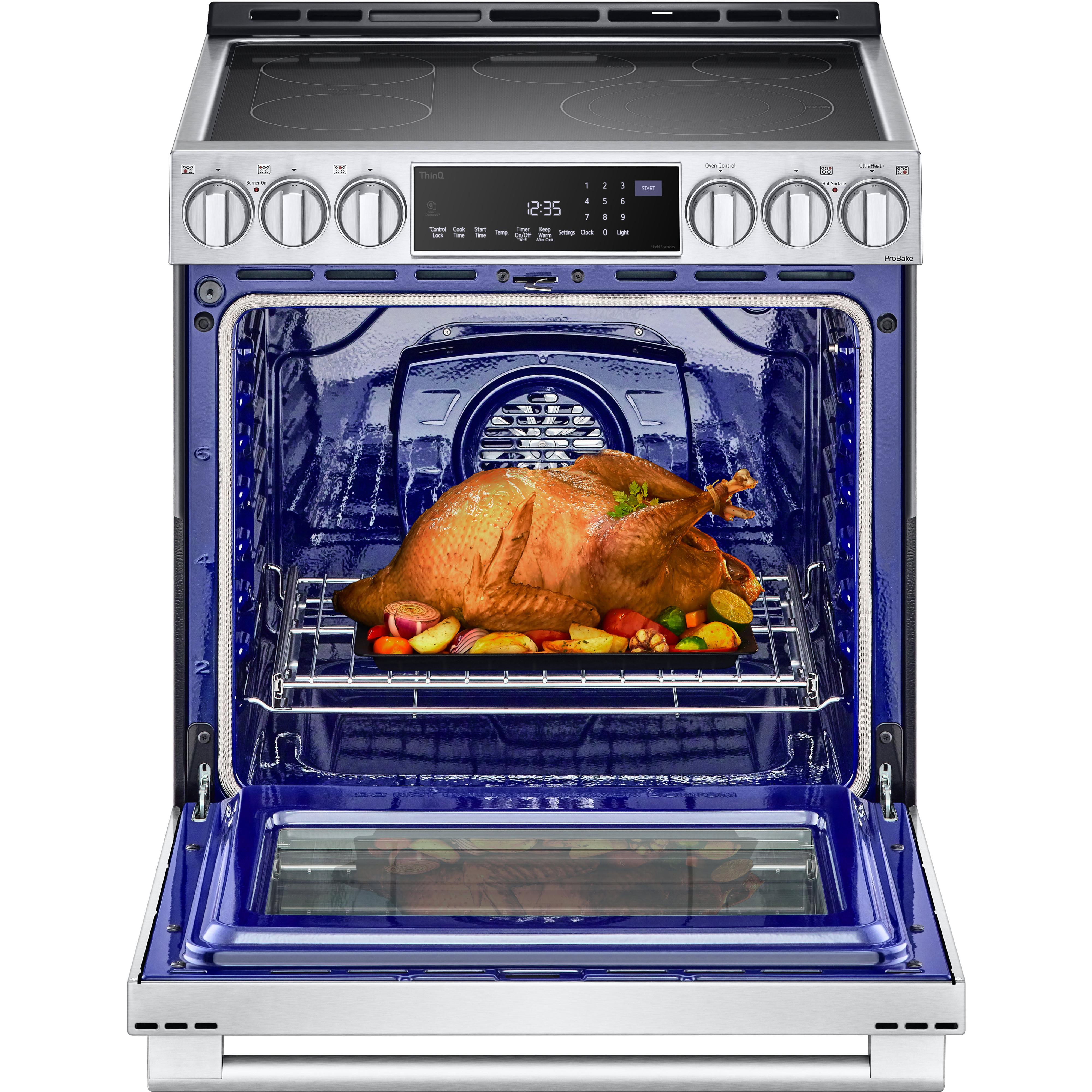 LG 30-inch Freestanding Electric Slide-in Range with ProBake Convection ? Technology LSES6338F