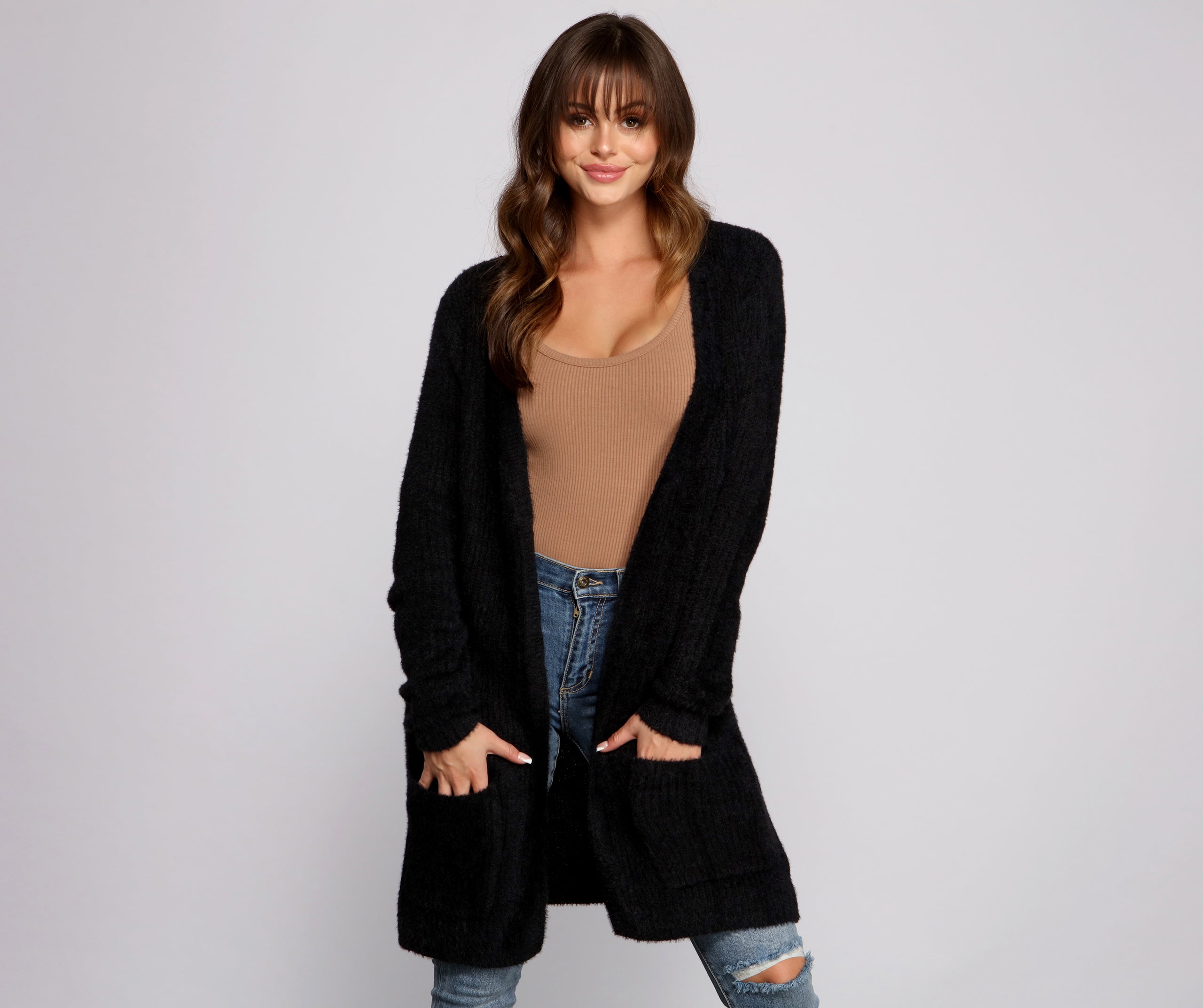 Layer Up Basic Knit Cardigan