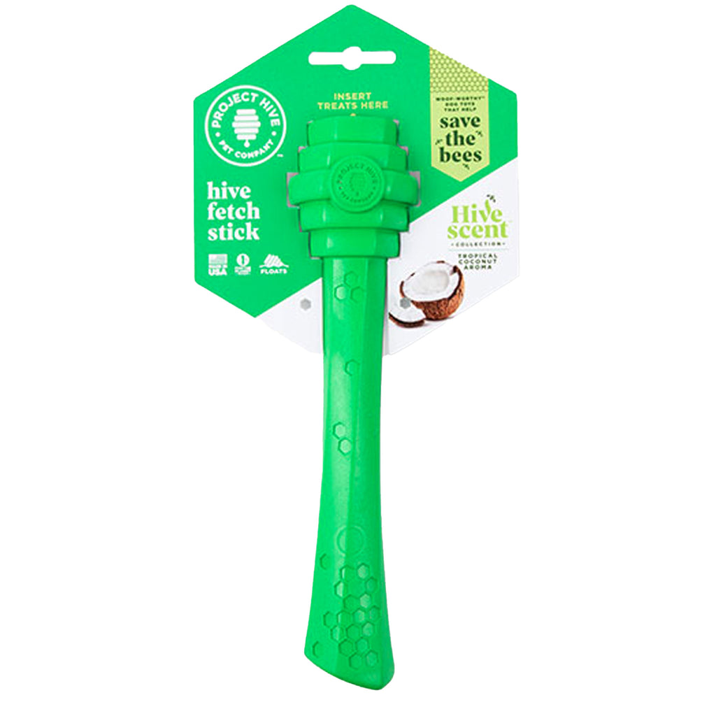 Project Hive Scented Fetch Stick Dog Toy - Coconut