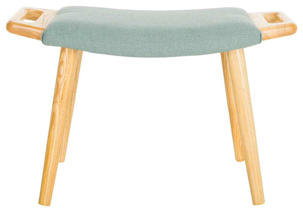 Safavieh Yara Bench   Midcentury   Upholstered Benches   by Safavieh  Houzz