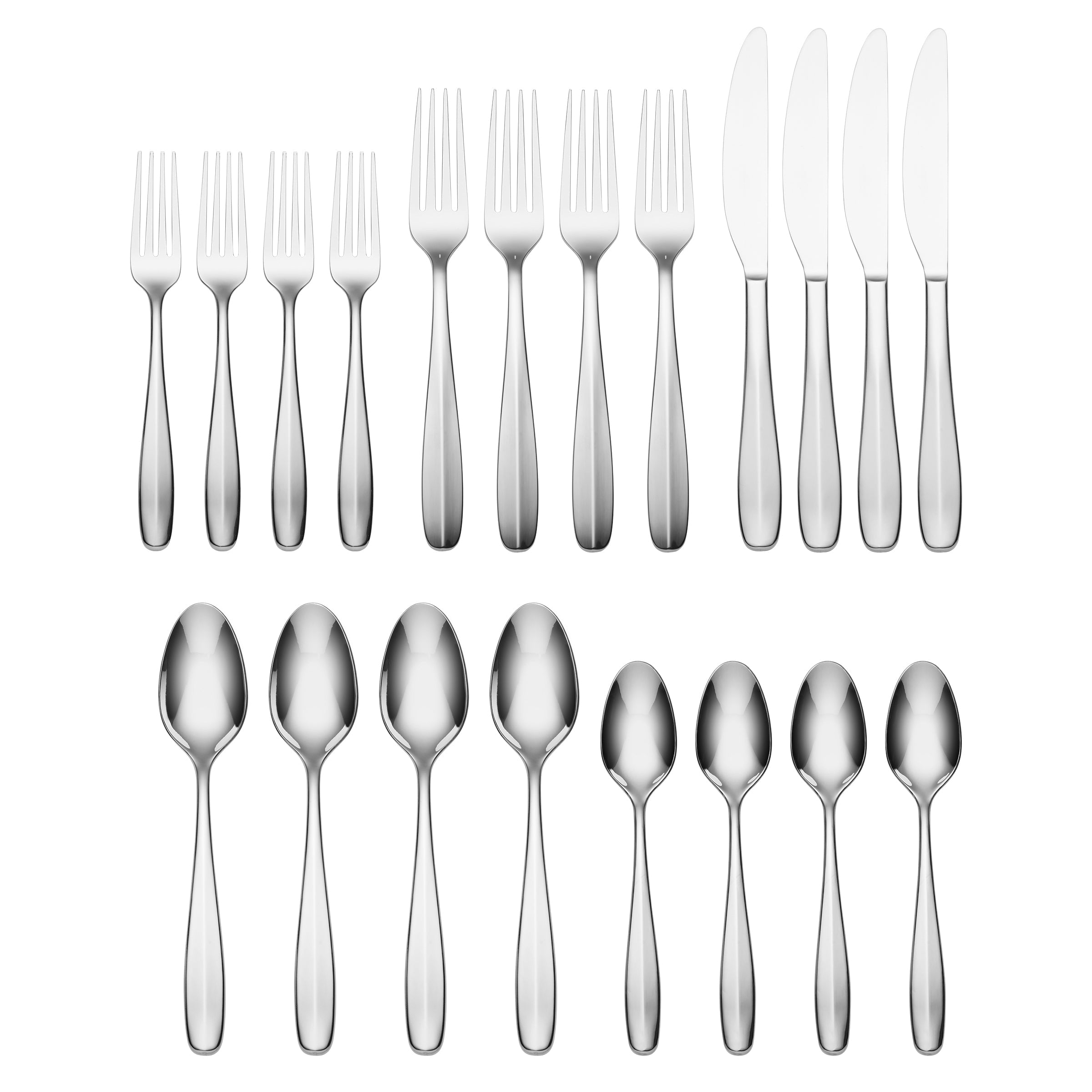 Oakwood 20 Piece Everyday Flatware Set