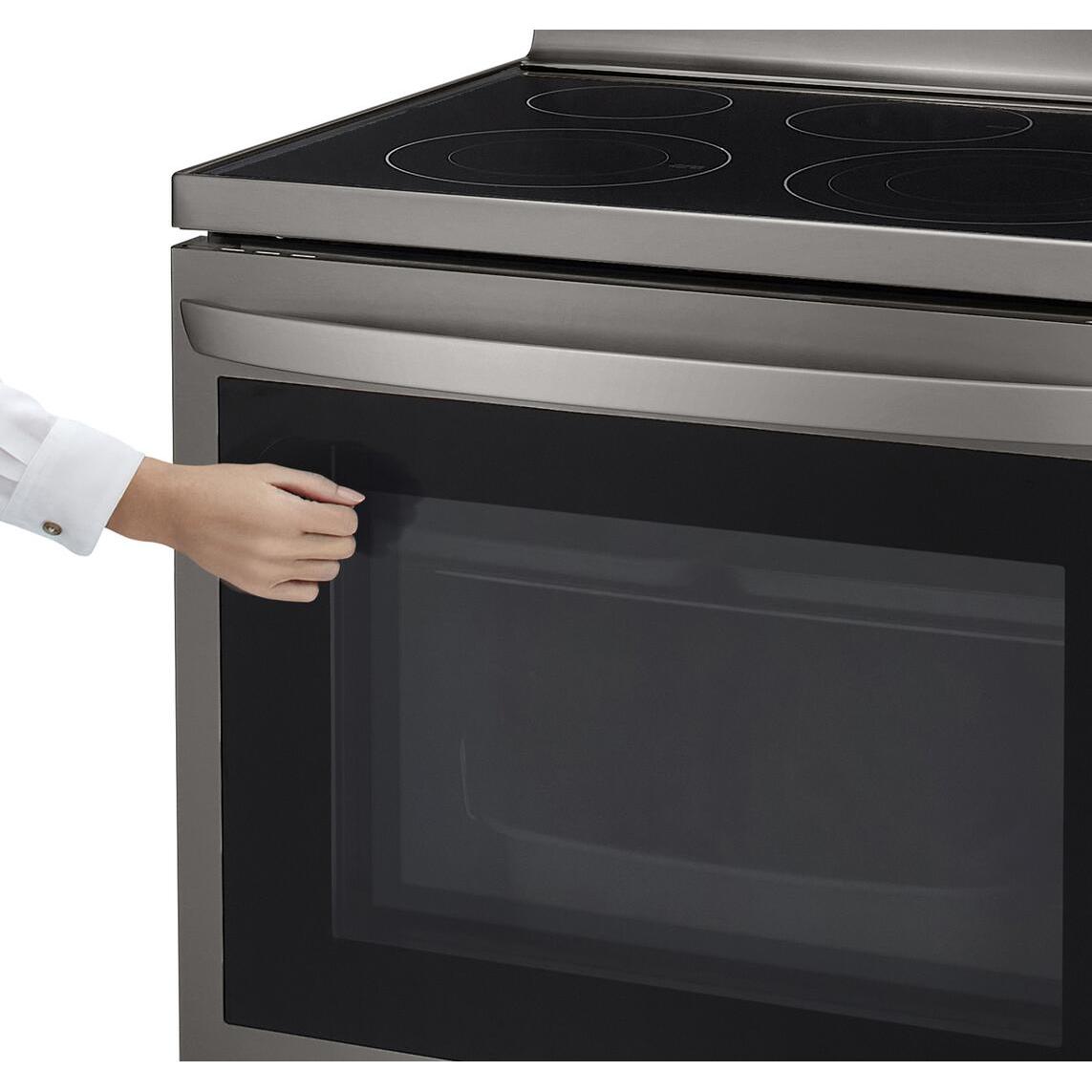 LG 30-inch, 6.3 cu.ft. Freestanding Electric Range with Wi-Fi Connectivity LREL6325D