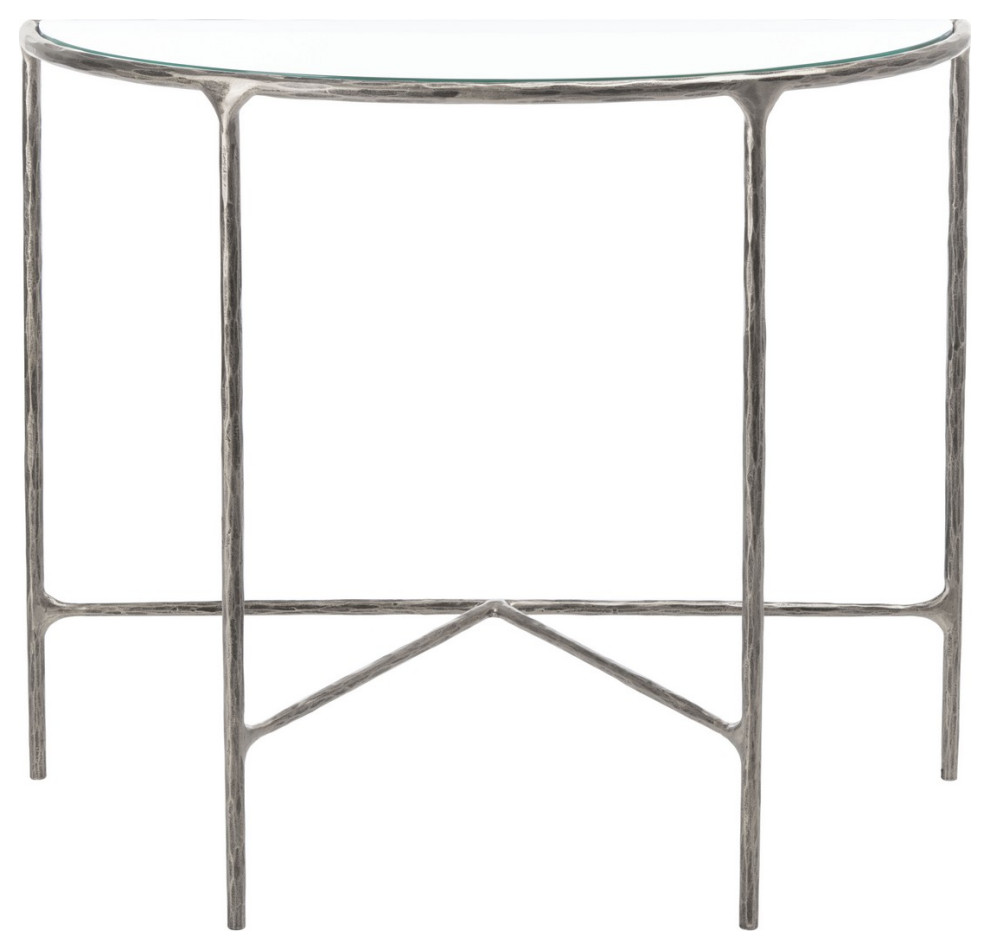 Safavieh Couture Jessa Forged Metal Console Table   Transitional   Console Tables   by Safavieh  Houzz