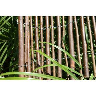 Backyard X-Scapes 6 ft. H x 8 ft. L Natural Brown Willow Wood Fencing 20-W68BX