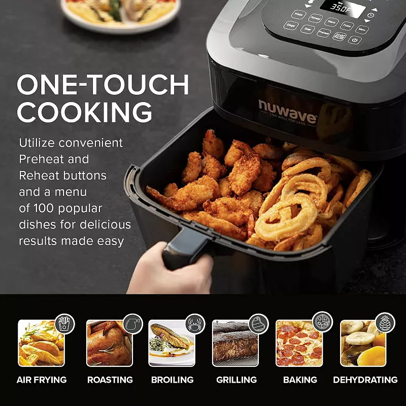 NuWave Brio 8-qt. Digital Air Fryer