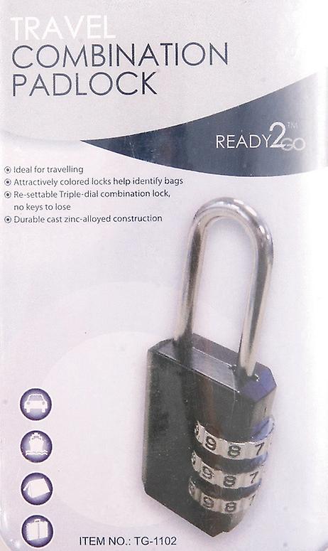 Padlock combination lock long jumper 5.5 cm