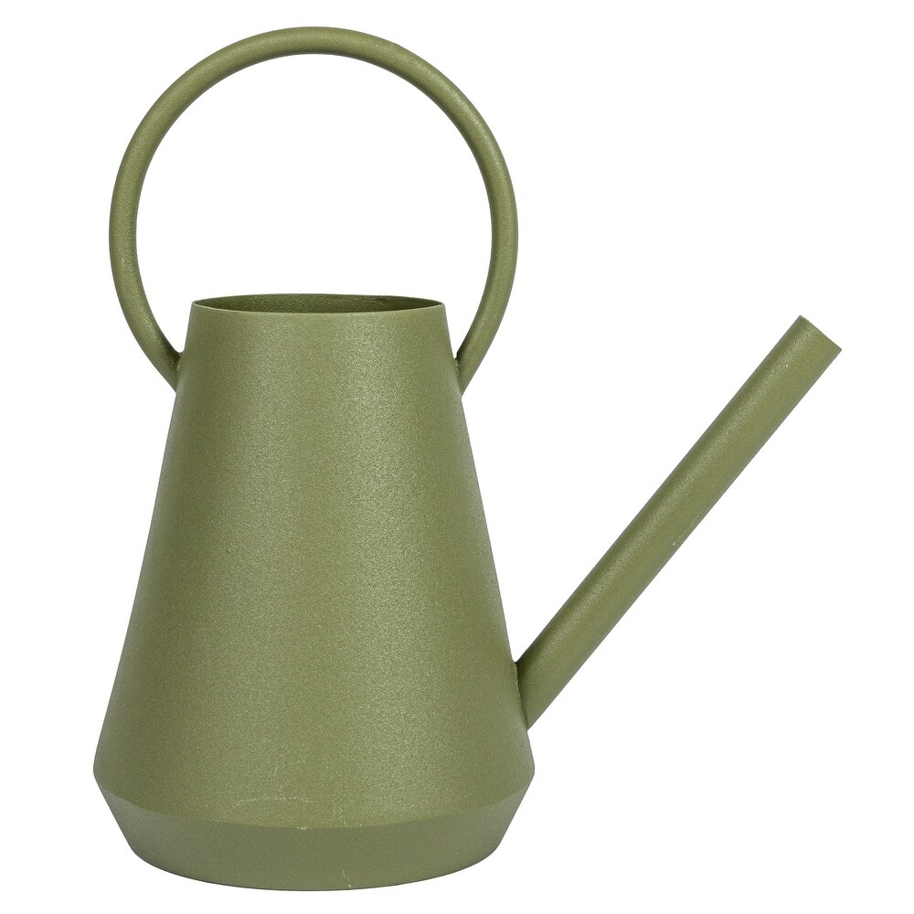 Textured Metal Garden Watering Can   10.3\